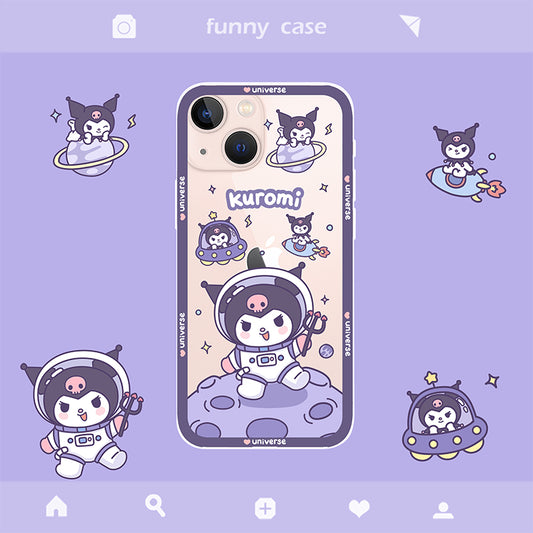 Funny kuromi/cinnamoroll phone case KF82717