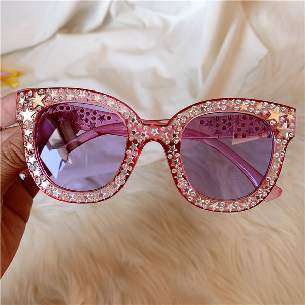 Purple Fashion Sunglasses KF81844