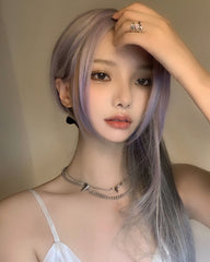 Purple gradient wig KF82103