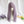 Purple long straight wig KF81921