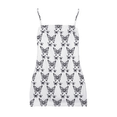 Butterfly strap dress KF81468