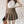 Khaki pleated skirt  KF83073