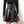 PU black skirt KF90316