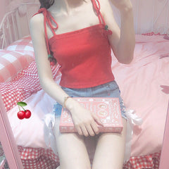 Red cherry vest KF908018