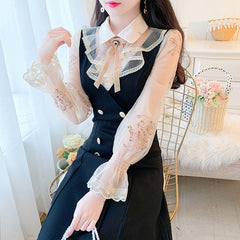 Black Long Sleeve Dress  KF81099