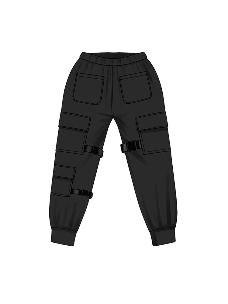 TS black pants KF9317