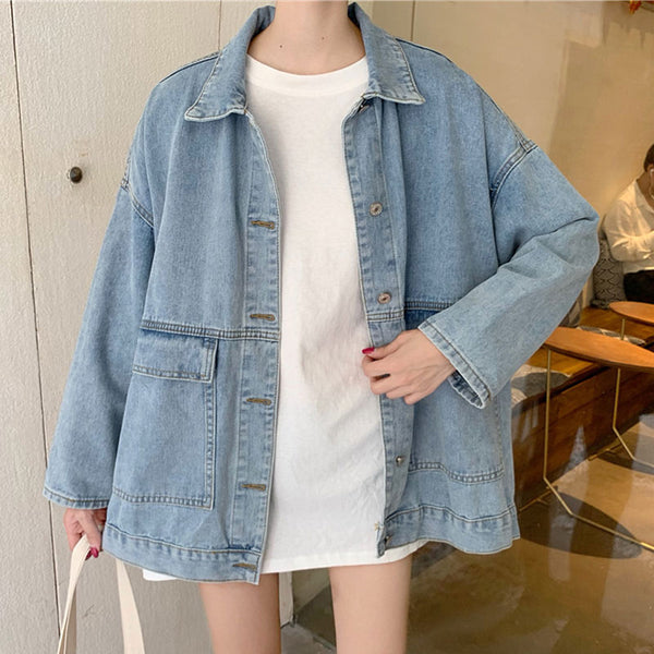 Light Wash Denim Jacket KF10009