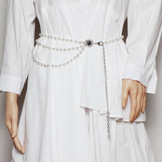 Pearl waist chain KF81835