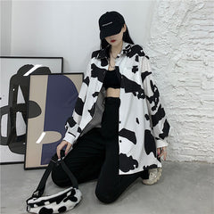 Harajuku Cow Shirt KF81992