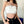 White Plush Vest  KF83335
