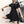 Navy black dress KF9351