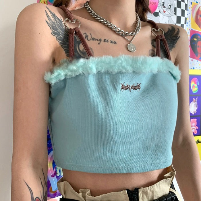 Harajuku Embroidery Sling KF81606