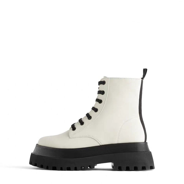White martin boots KF81557