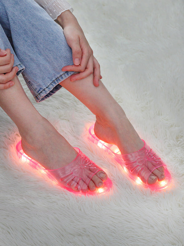 luminous crystal slippers  KF82947