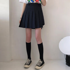 Irregular high waist skirt KF81007