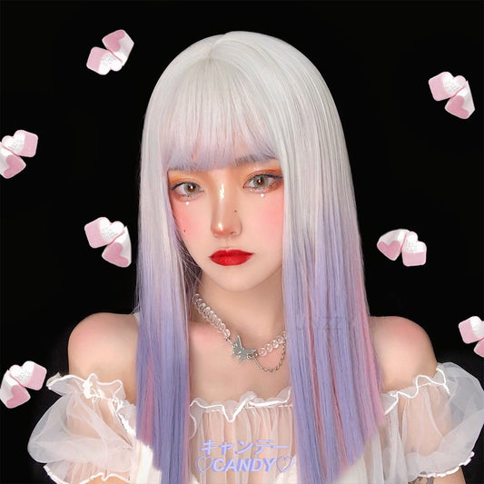 Lolita gradient wig KF50029