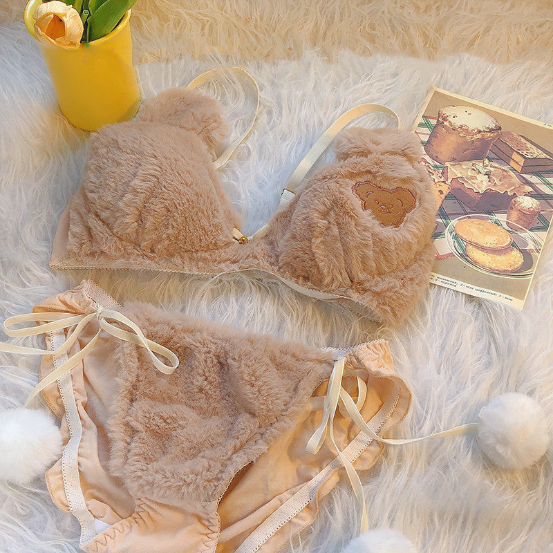 Cute plush bear underwear Suit  KF825233