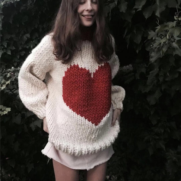 Vintage love sweater KF82252