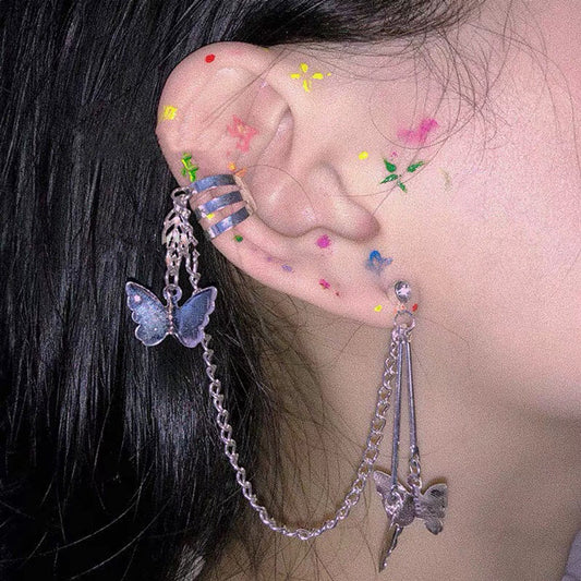 Butterfly earrings KF81001
