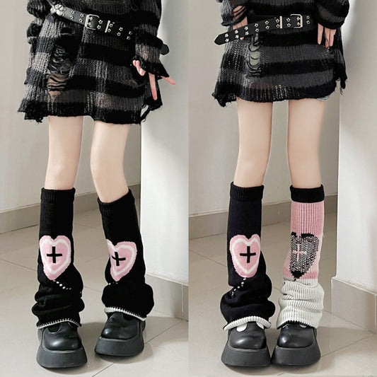 punk leg socks KF82981