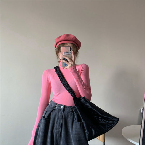 Ins Candy Slim Top KF81063