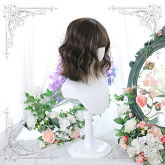 Harajuku micro curly short wig  KF82830