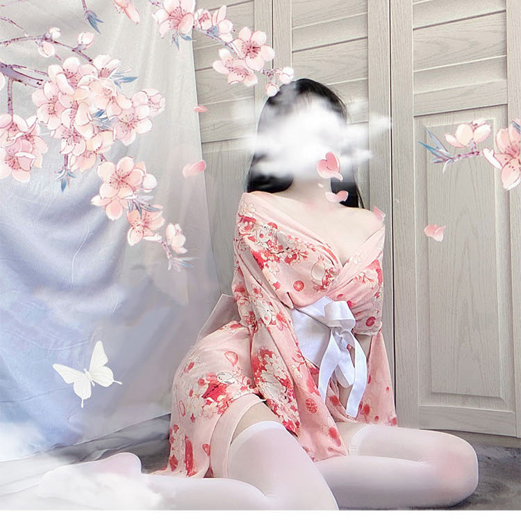 Japanese cherry blossoms pajamas Kf82476
