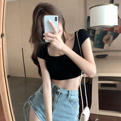Summer short-sleeved T-shirt KF81470