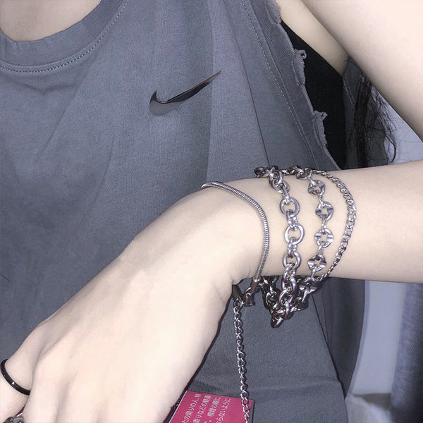 Unisex Three Layer Bracelet KF81431