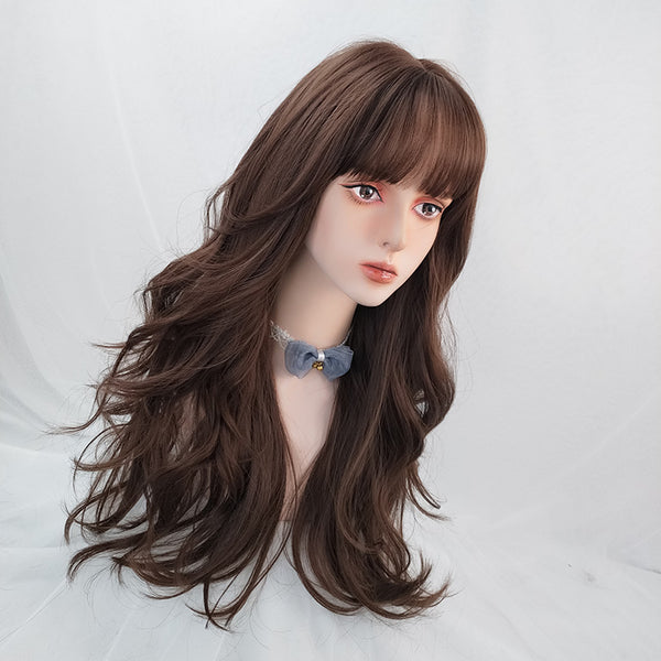 Long curly wig KF81386