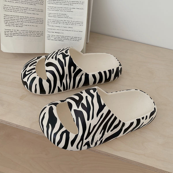 Leopard Cow Slippers KF82609