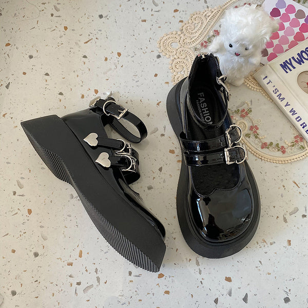 Punk platform shoes  KF82175