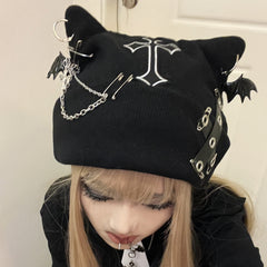 Punk cat ear Hat  KF90564