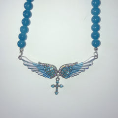 Angel Wing Necklace KF81738