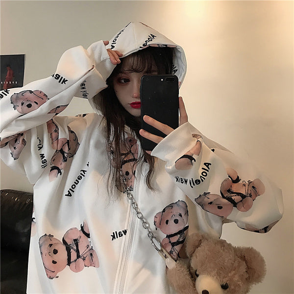 Ulzzang bear sweater KF81516