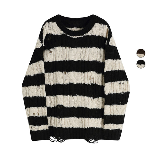 vintage striped sweater  KF83068
