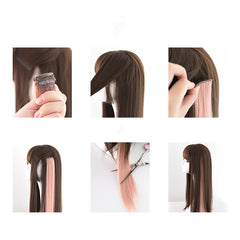 Hair extension wig piece KF81488