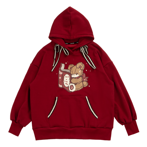 cute bear hoodie  KF83247