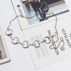 Moon star waist chain KF81834