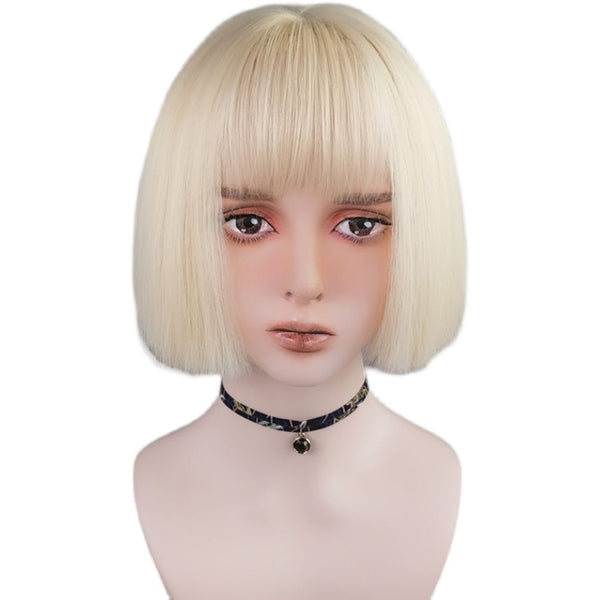 GOLDEN SHORT STRAIGHT WIG KF82226