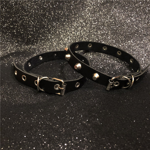 Dark punk choker   KF81128