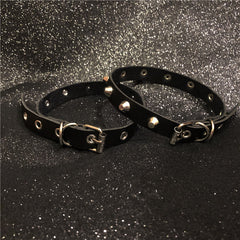 Dark punk choker   KF81128