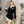 Chic black dress KF82058