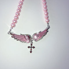 Angel Wing Necklace KF81738