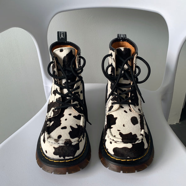 Cow Martin Boots   KF81547