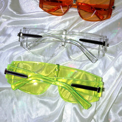 Unisex Transparent sunglasses KF81993