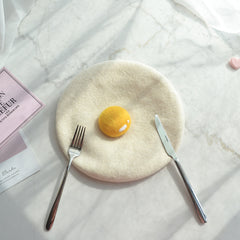 Poached egg beret KF9273