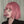 Pink Short Straight Hair Wig  KF82644