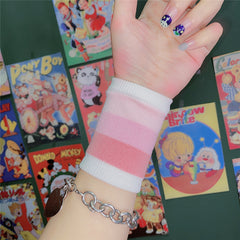 Harajuku Rainbow Wristband KF81434