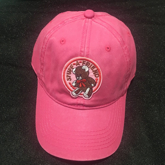 Pink bear cap KF81256